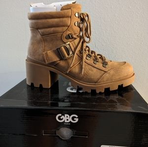 G by Guess combat boots